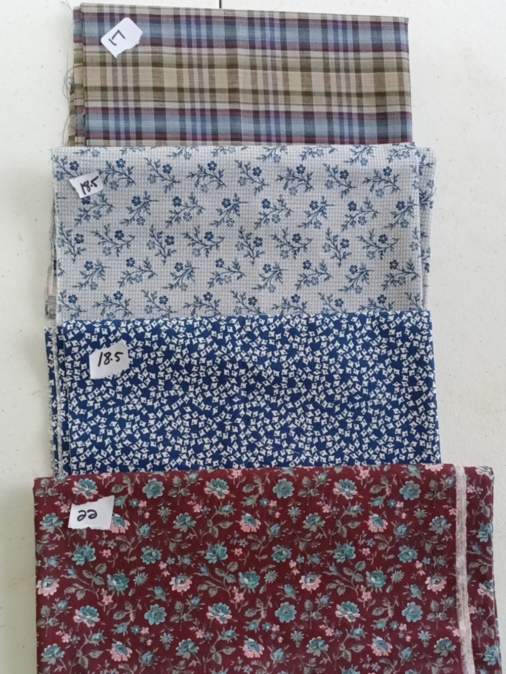Half Yard Bundle 4 Half Yard Pieces